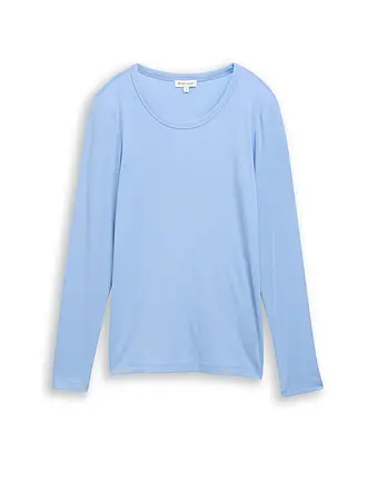 TOM TAILOR | Camiseta de manga larga | hellblau